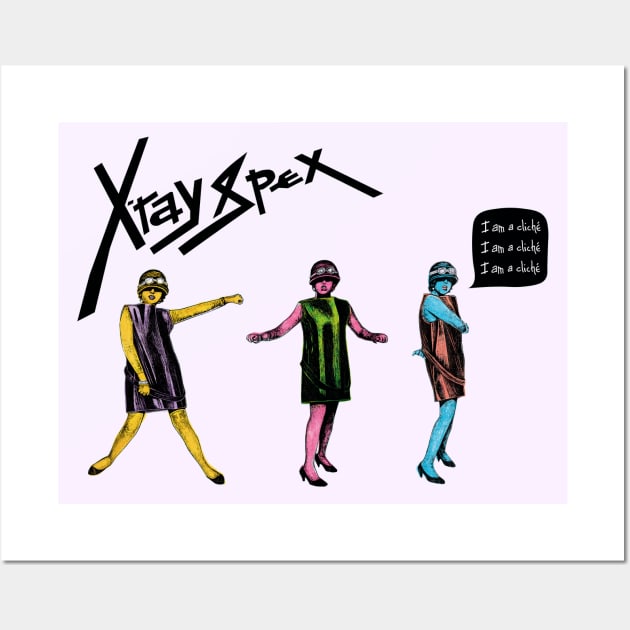 Poly Styrene / X-Ray Spex Wall Art by Huge Potato